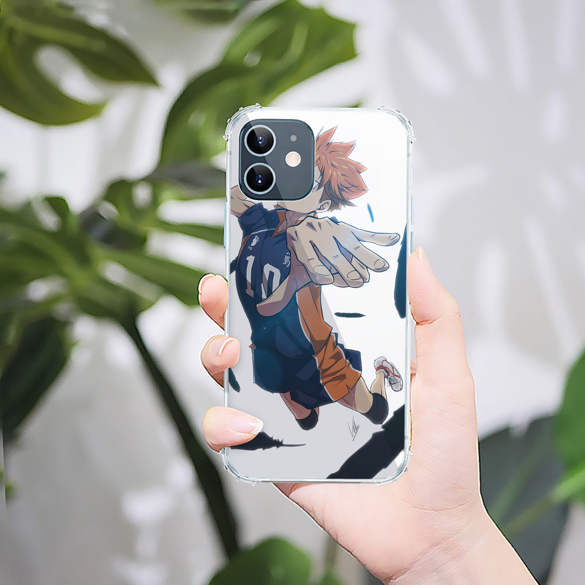 （画像用） ハイキュー!! Haikyu!! 【iPhone 12シリーズ対応】透明スマホケース（クリアソフトケース）